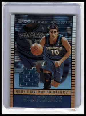 2002-03 Topps Jersey Edition #JEWS Wally Szczerbiak
