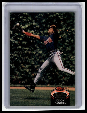 1992 Stadium Club #15 Deion Sanders