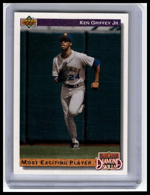 1992 Upper Deck #650 Ken Griffey Jr. Factory Set Gold Hologram