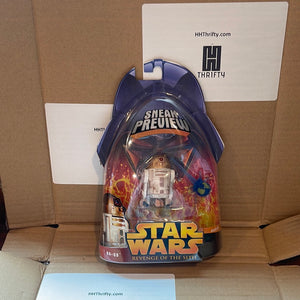 Star Wars R4-G9 DROID Preview Revenge of the Sith Action Figure 2005 Edition
