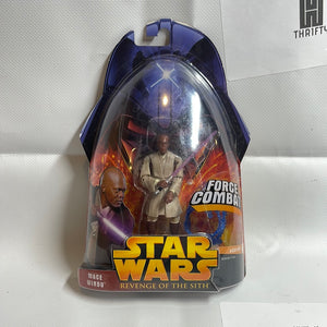 Hasbro Star Wars Revenge of the Sith Mace Windu #10 Action Figure w/Force Combat