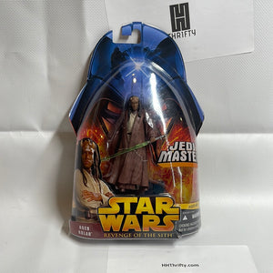 Star Wars AGEN KOLAR 20 JEDI MASTER 3.75" Action Figure Revenge Of The Sith 2005