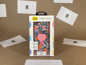 Otterbox Pop Socket Case Floral Design